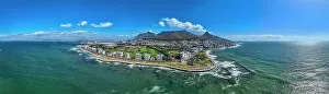 High Rises Prints: Panorama of Cape Town, South Africa, Africa