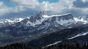 Belluno Prints: Panorama of the Dolomites of Cortina