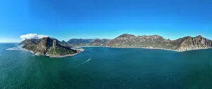 Hout Bay Prints: Panorama of Hout Bay, Cape Town, Cape Peninsula, South Africa, Africa