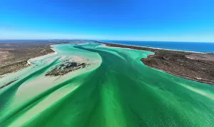 Sandbank Prints: Panorama of the Langebaan Lagoon Marine Protected Area
