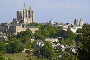 Cotentin Prints: Panorama with Notre Dame Cathedral and St