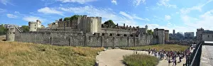 Public Park Prints: Panorama of theTower of London