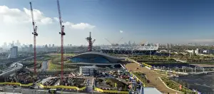 Olympic Park Prints: Panoramic view of London from the 12th floor at Staybridge Suites London-Stratford City