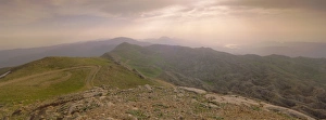 Mt Nemrut Prints: Panoramic view from summit of Mount Nemrut