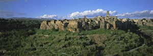 Panoramic view of the village