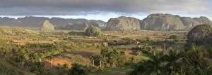 Search Results: Panoramic view of Vinales Valley, UNESCO World Heritage Site, from Hotel Los Jasmines