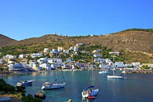 Leros Prints: Panteli, Leros, Dodecanese, Greek Islands, Greece, Europe