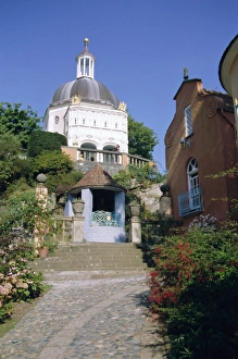 Portmeirion Prints: The Pantheon (Dome)