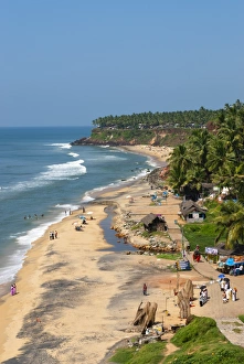 Images Dated 30th November 2006: Papanasam Beach, Varkala, Kerala, India, Asia