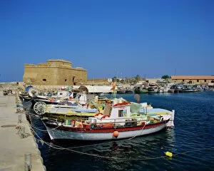 Images Dated 27th July 2008: Paphos harbour, Cyprus, Europe