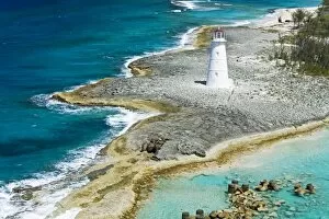 Images Dated 2nd April 2007: Paradise Island Lighthouse, Nassau Harbour, New Providence Island, Bahamas