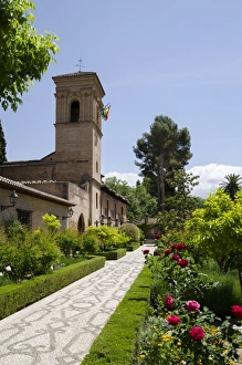 Province Of Granada Prints: Parador at the Alhambra, Granada, Province of Granada, Andalusia, Spain, Europe