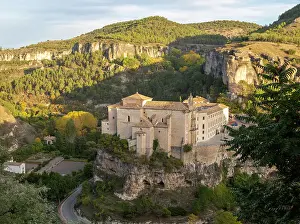 Setting Sun Prints: Parador de Cuenca, Saint Paul monastery church building