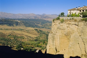 Ronda Prints: Parador hotel on the edge of El Tajo