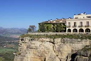 Ronda Prints: Parador, Ronda, Malaga Province, Andalucia, Spain, Europe