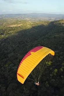 San Gil Prints: Paragliding in San Gil, adventure sports capital of Colombia, San Gil, Colombia