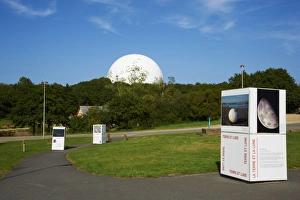 Parc of Radome, Planetarium of Brittany, Cite des Telecoms, Pleumeur Bodou, Cotes d Armor, Brittany, France, Europe