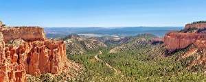 Hoodoos Prints: Paria View and hoodoos, Bryce Canyon National Park, Utah, United States of America