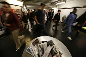 Images Dated 14th January 2000: Paris subway, Paris, France, Europe
