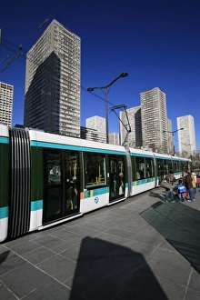 Images Dated 15th February 2007: Paris tramway, Paris, France, Europe