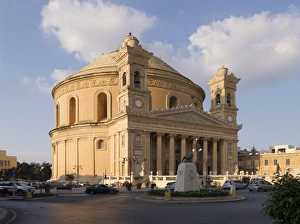 Malta Prints: Parish Church of Santa Maria (Mosta Dome), Mosta, Malta, Europe