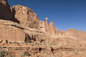 Images Dated 22nd October 2009: Park Avenue, Arches National Park, Utah, United States of America, North America