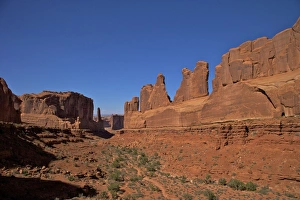 Sand Stone Prints: Park Lane, Arches National Park, Moab, Utah, United States of America, North America