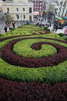 Coil Prints: Park in Macau, China, Asia