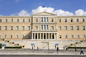 Parliament Building Prints: Parliament Building, Athens, Greece, Europe