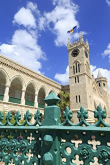 Parliament Building Prints: Parliament Building, Bridgetown, Barbados, West Indies, Caribbean, Central America