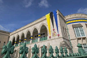 Parliament Building in National Heroes Square, Bridgetown, St. Michael, Barbados