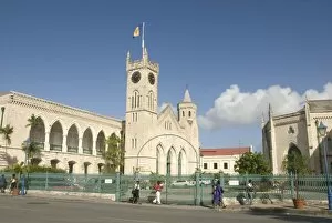 Images Dated 10th December 2010: Parliament Buildings, Bridgetown, Barbados, Windward Islands, West Indies