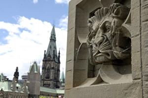 Parliament Hill Prints: Parliament, Parliament Hill, Ottawa, Ontario, Canada, North America