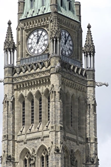 Parliament Hill Prints: Parliament tower, Parliament Hill, Ottawa, Ontario, Canada, North America