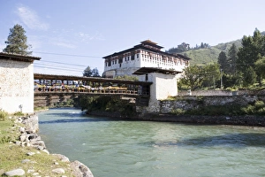 Paro Dzong, Paro, Bhutan, Asia