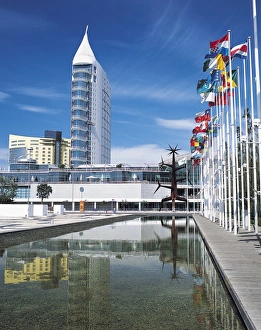 National Flag Prints: Parque Das Nacoes, Lisbon, Portugal