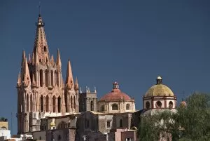 Parroquia de San Miguel Arcangel, dating from the late 19th century, San Miguel de Allende