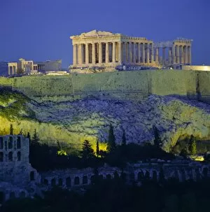 Images Dated 31st July 2008: The Parthenon and Acropolis