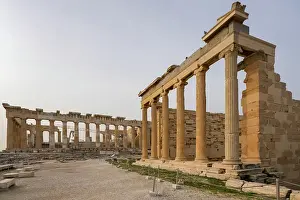 Classical Prints: The Parthenon, ancient temple dedicated to the goddess Athena, UNESCO, Athens, Greece