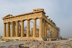 Athens Prints: The Parthenon, ancient temple dedicated to goddess Athena, UNESCO, Athens, Greece