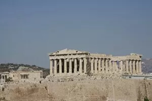 Images Dated 16th September 2008: The Parthenon temple and Acropolis, UNESCO World Heritage Site, Athens, Greece, Europe
