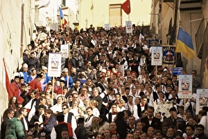 Festivity Prints: Participants in the International Folklore Festival