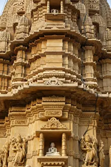 Jain Prints: Pashtunath Jain temple, Haridwar, Uttarakhand, India, Asia