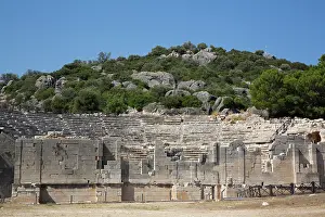 Theater Prints: Patara Ancient City (origins back to 5, 500 BC), Patara National Park, Antalya, Turkey