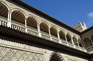 Alcazar Prints: Patio de las Doncellas (Patio of the Maidens)