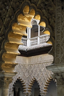 Patio de las Doncellas, Real Alcazar, UNESCO World Heritage Site, Seville