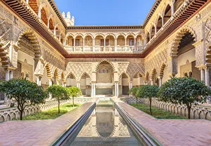 Patio de las Doncellas (The Courtyard of the Maidens), Real Alcazar (Royal Palace)