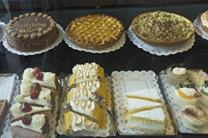 Cake Prints: Patisserie display, Leuven, Belgium, Europe