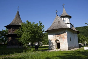 Images Dated 15th June 2009: Patrauti church, UNESCO World Heritage Site, Suceava, Bucovina, Romania, Europe
