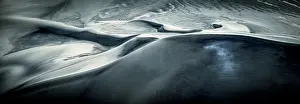Dunes Prints: Patterns of pumice dunes, El Penon, Puna, Catamarca, Argentina